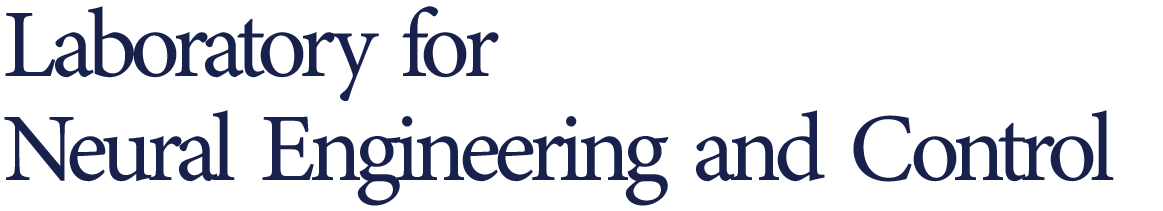 Laboratory for Neural Engineering & Control logo